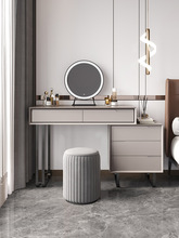 梳妆台卧室现代简约轻奢小型收纳柜一体2021新款ins风高级化妆桌