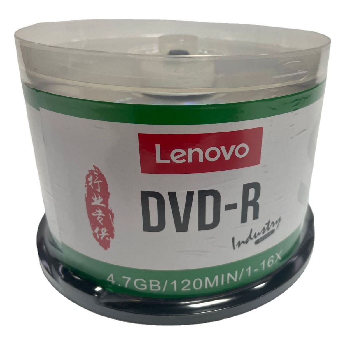 联想DVD空白光盘DVD-R刻录光盘光碟片空白光盘4.7G刻录盘50片装