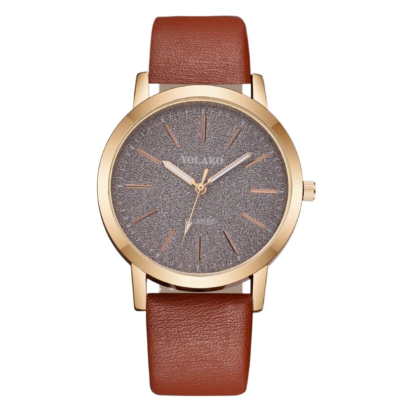 Fábrica en stock al por mayor comercio exterior moda caliente estrellado reloj de mujer reloj de cuarzo Correa reloj de mujer