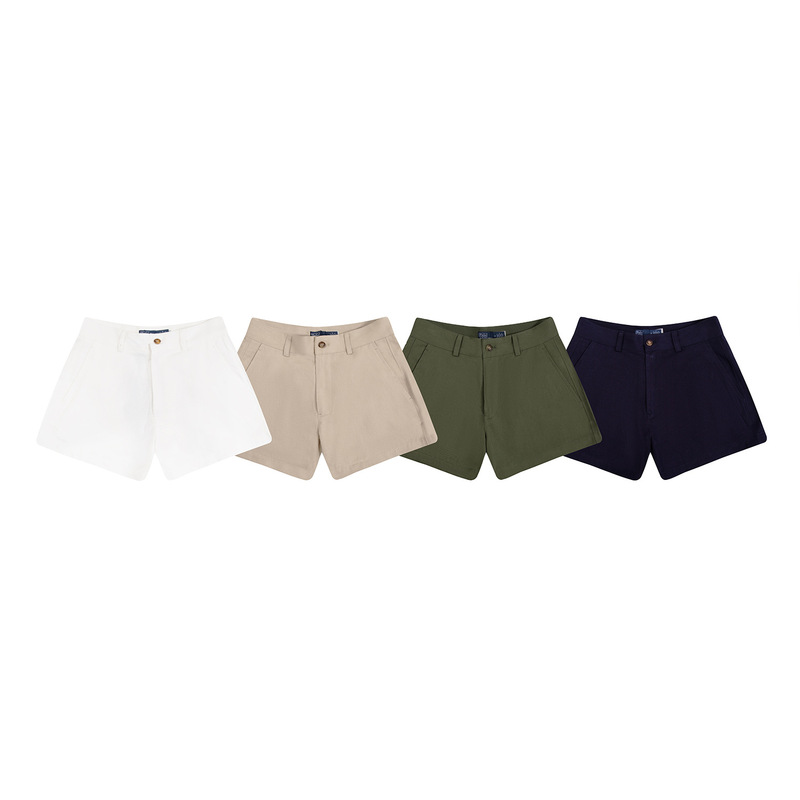 26S New Summer Style Rl High-Quality Sophisticated Style Double-Striped Twill A-Line Suit Shorts Old Money Style 26S New Summer Style Rl High-Quality Sophisticated Style Double-Striped Twill A-Line Suit Shorts Old Money Style