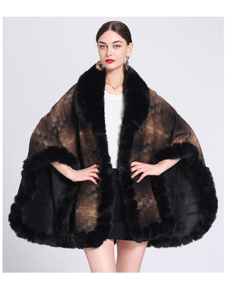 Women's sweater cardigan plus-size woolen coat_voghion.com