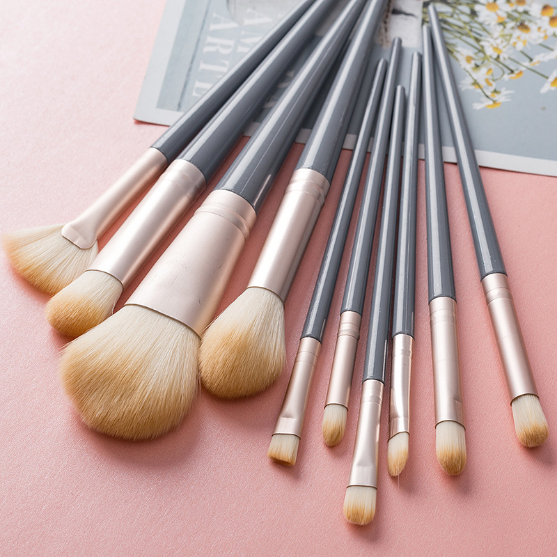 Nuevo Blue Bridge 10 juegos de maquillaje anti-lana para refrescar las manos y prácticos juegos de cepillos spot al por mayor