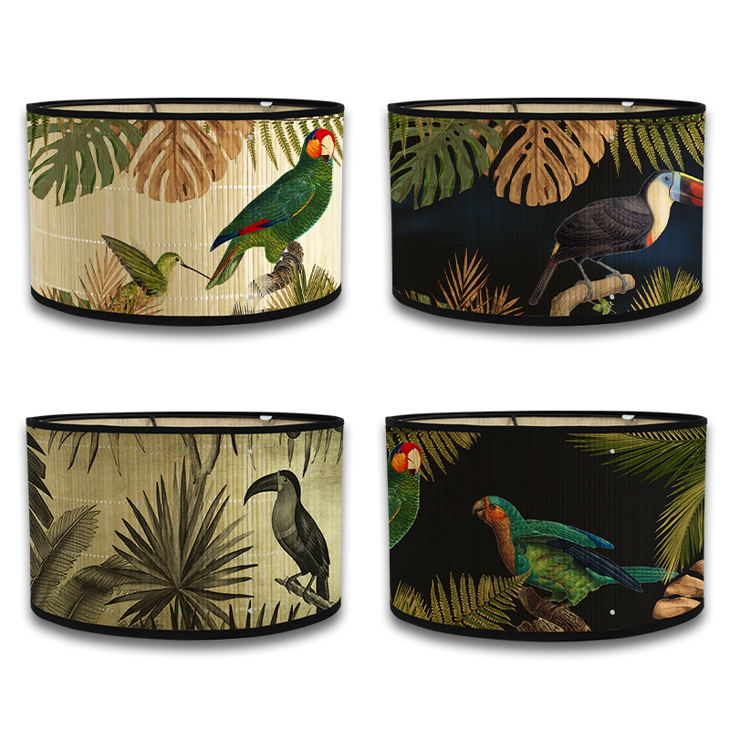 Lantern Home Decoration Bamboo Products Lampshade Folk House B&B Decoration Printed Chandelier Lampshade Bedroom Bedside Lamp Lighting Lantern Home Decoration Bamboo Products Lampshade Folk House B&B Decoration Printed Chandelier Lampshade Bedroom Bedside Lamp Lighting