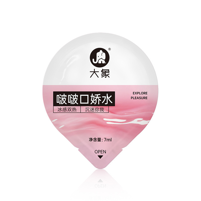 Elefante lubricante 7ml, agua para la boca, mejora del placer para mujeres, lubricante para adultos, artículos sexuales. image 6