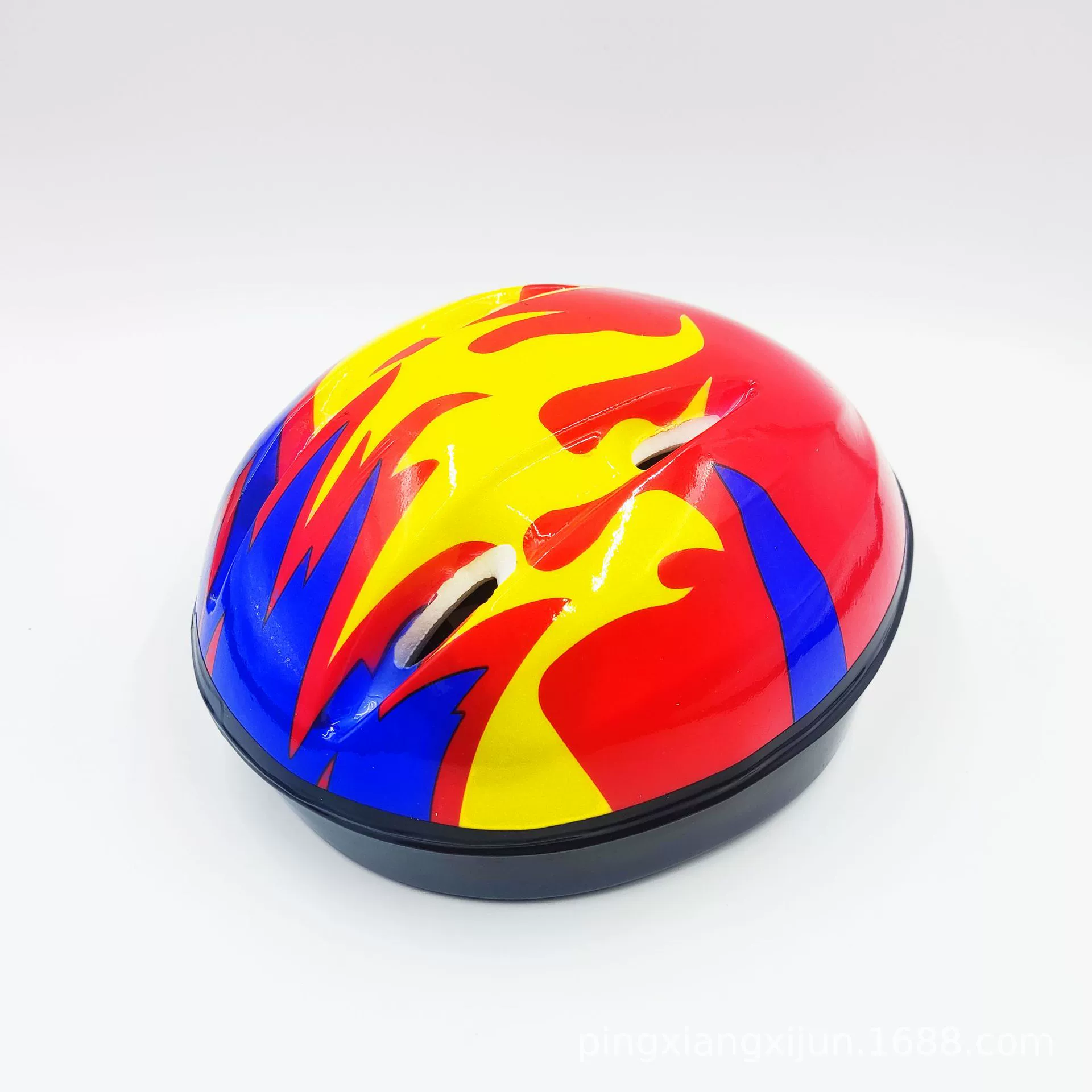 Огненный шлем для детей, катание на роликовых коньках