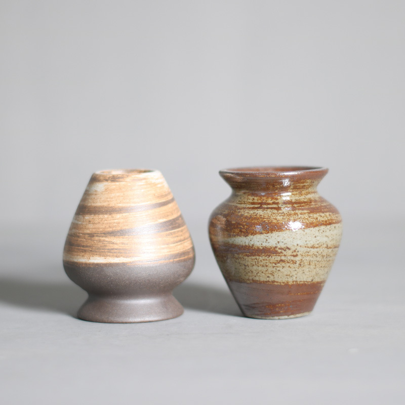 Coarse Pottery Japanese Tea Whisk Stand Matcha Imitation Song Dynasty Tea Accessories Tea Whisk Base Tea Whisk Placer Japanese Cross-border Special Supply