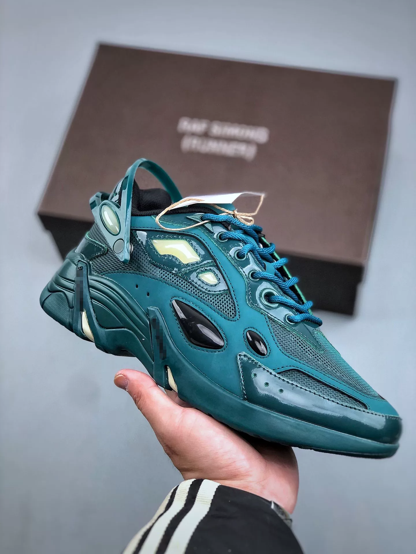 Кроссовки (RAF SIMONS) Cylon-21 — унисекс, ретро массивный стиль, разные размеры