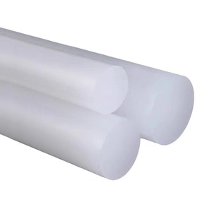 White transparent PCTFE rod pctfe plate low temperature resistant PFA plate acid and alkali resistant polytrifluoroethylene plate pfa rod zero cutting