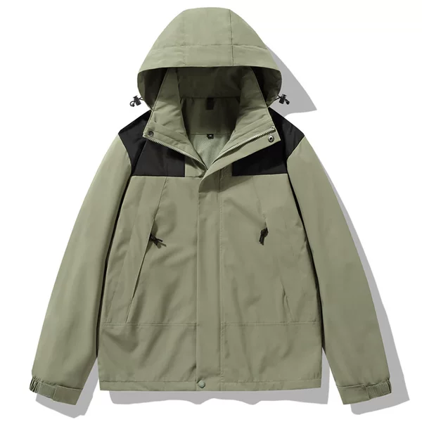 Women's Spring and Autumn Outdoor Waterproof and Windproof Jacket for Petite Sizes, Unisex Couple's Spring Coat, Niche Style Windbreaker
