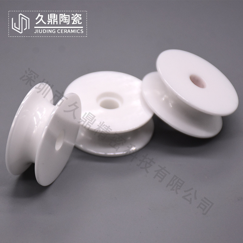 久鼎陶瓷非标定制氧化锆陶瓷U型轮疗输液管过线轮精密耐磨