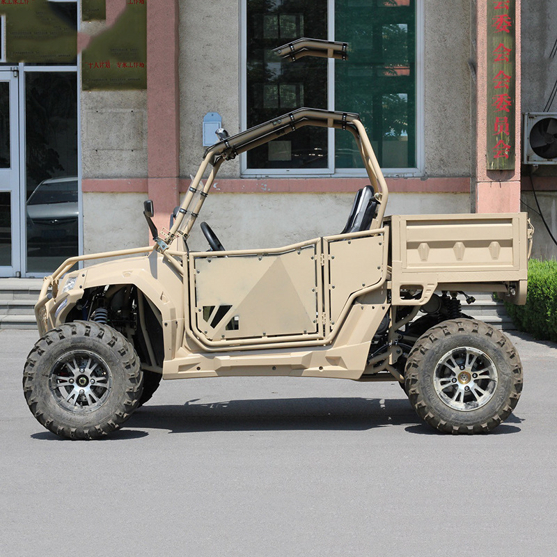 Ventas directas de fábrica 400cc vehículo todoterreno 4X4 vehículo todoterreno vehículo agrícola vehículo ATV adulto UTV con camión de cubo