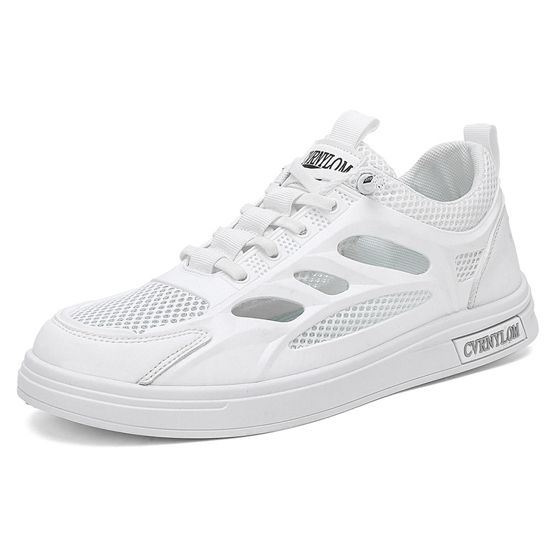 Zapatos de skate de hombre versátiles 2026 verano nuevo estilo de malla al aire libre hueco sandalias transpirables moda ligera zapatos casuales moda