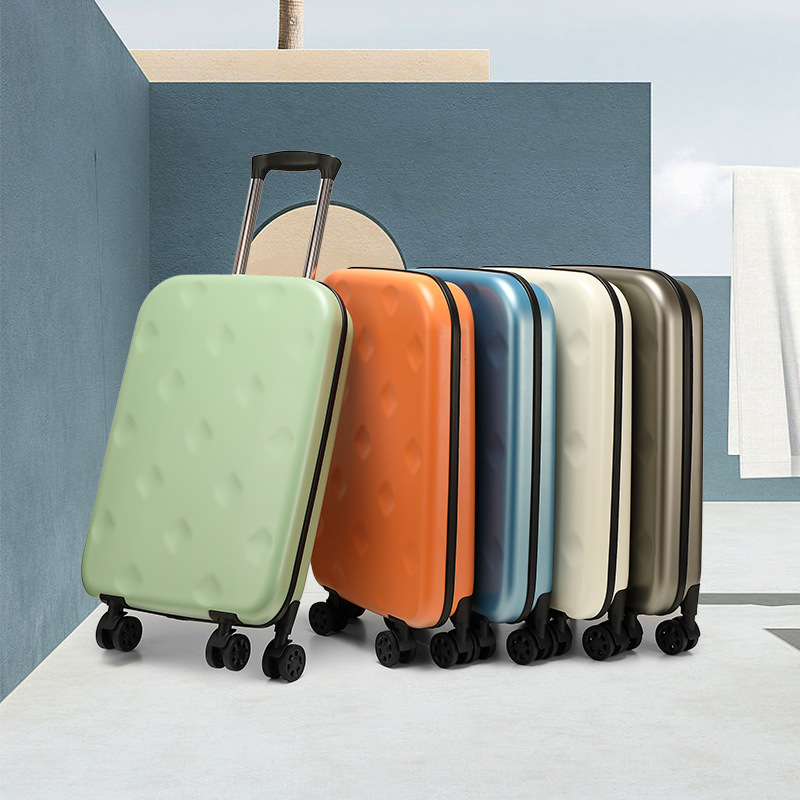 Multi Functional Folding Trunk Retractable Trolley Case 20 Inch Universal Wheel Password Locking Case_voghion.com