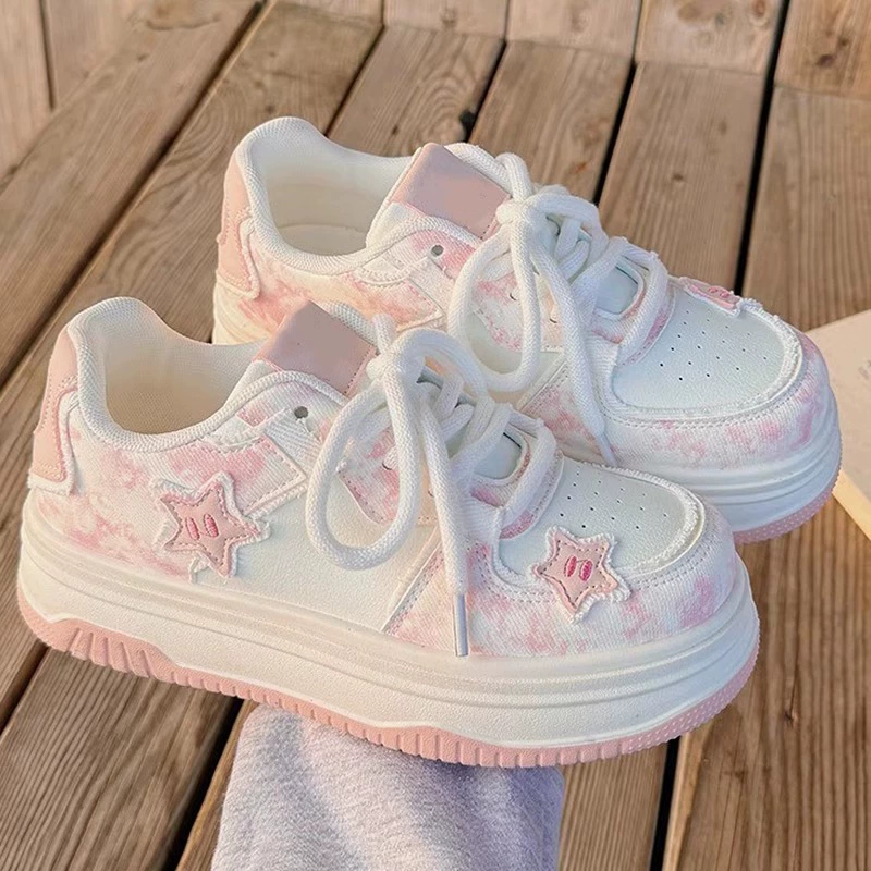 Обувь для девочек Весенние и осенние кроссовки 2025 новые детские легкие кроссовки