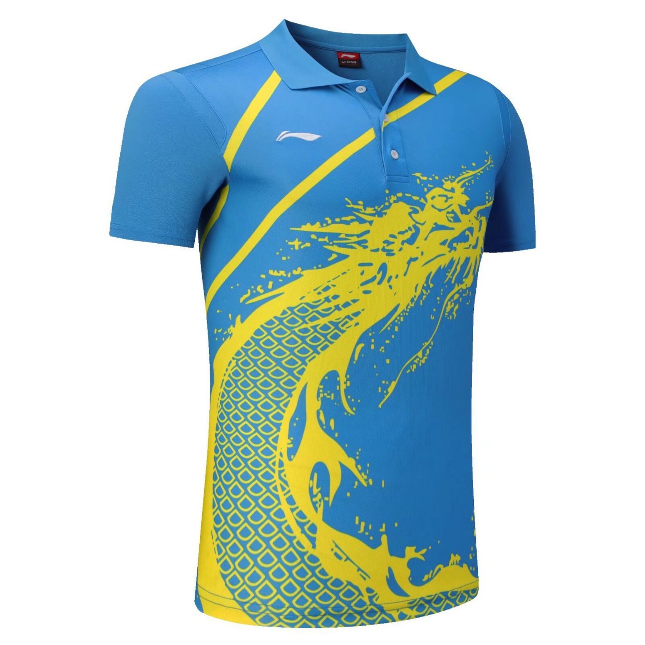 New LN Table Tennis Clothing Top Competition Clothing Men's Clothing Women's Clothing Quick-drying Breathable Short-sleeved Children's Training Team Clothing Printing