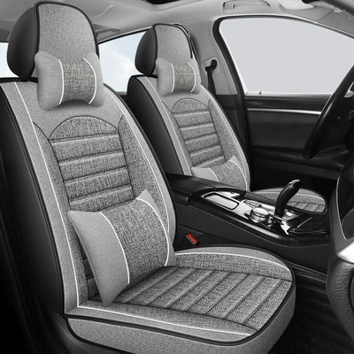 Linen Car Seat Cover, Car Seat, Four Seasons Pad