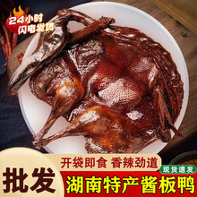 湖南酱板鸭一件代发厂家直供香辣手撕鸭肉零食