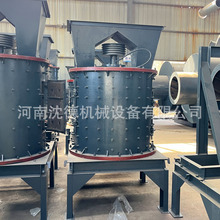 小型石头复合式破碎机 风化石立式鹅卵石制砂机 玄武岩石料碎石机