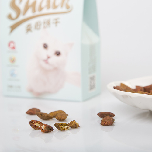 Cat Snacks Cat Biscuits 50g Clean Teeth and Molars Crispy Biscuits for Adult Cats and Kittens Snacks Nutritious Cat Biscuits