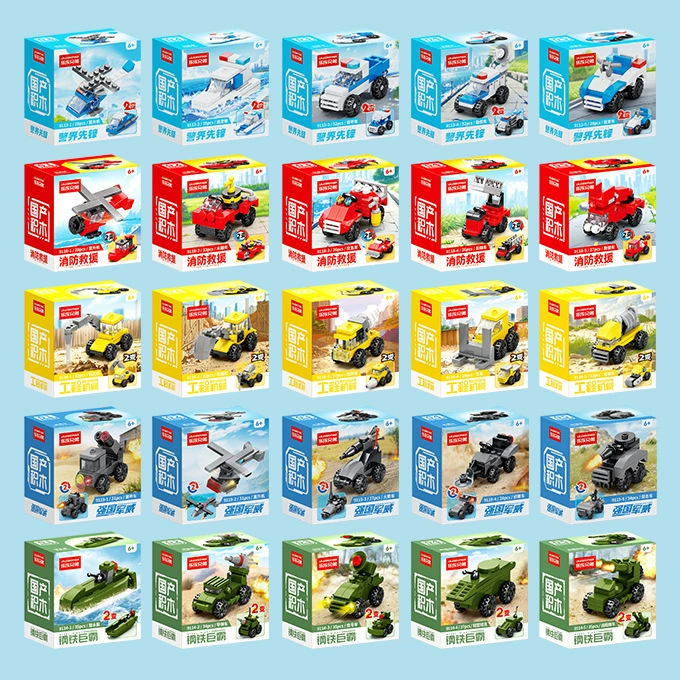 Совместимость с Lego строительные блоки Детская головоломка собрать маленькие гранулы раннего образования