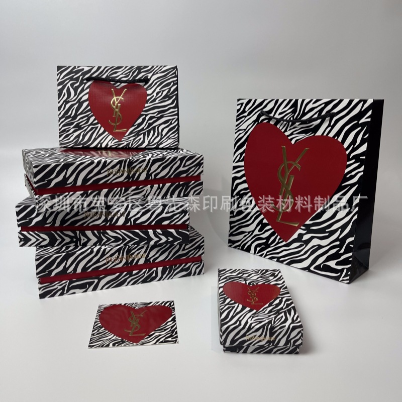 Bar, lipstick, perfume, gift box, high quality linen bag, Birthday gift 4