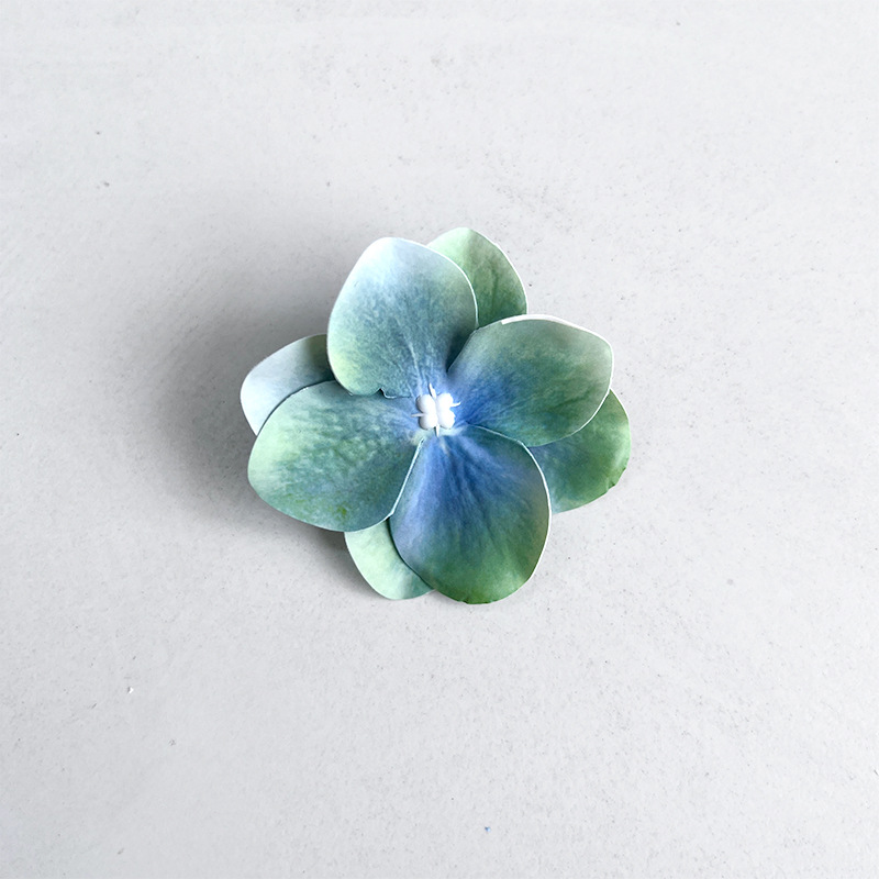 더블 레이어 수국-미스트 블루