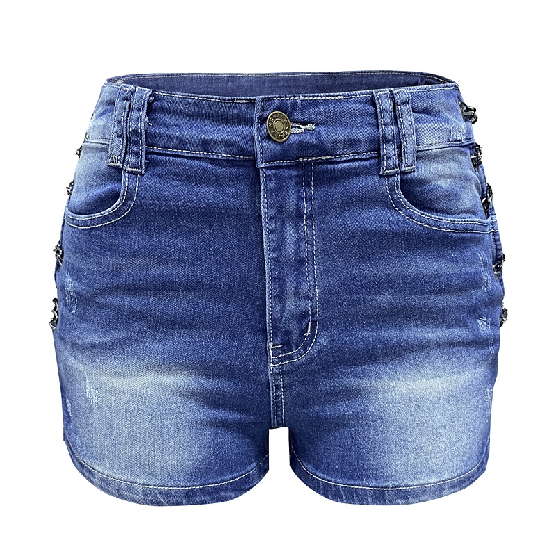 Women's Casual Streetwear Pocket Shorts Jeans display picture 1