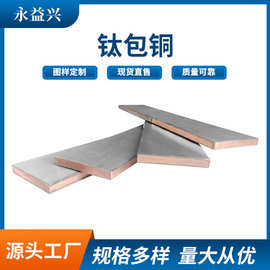 源头厂家钛合金阳极导电钛复合板钛铝复合材料钛包铝钛铝复合片