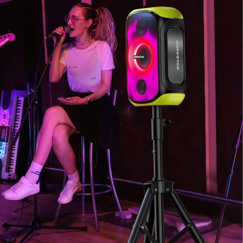 HOPESTAR par 300大出力スピーカーk歌bluetoothスピーカースタンド付き重いサブウーファ屋外オーディオ|undefined