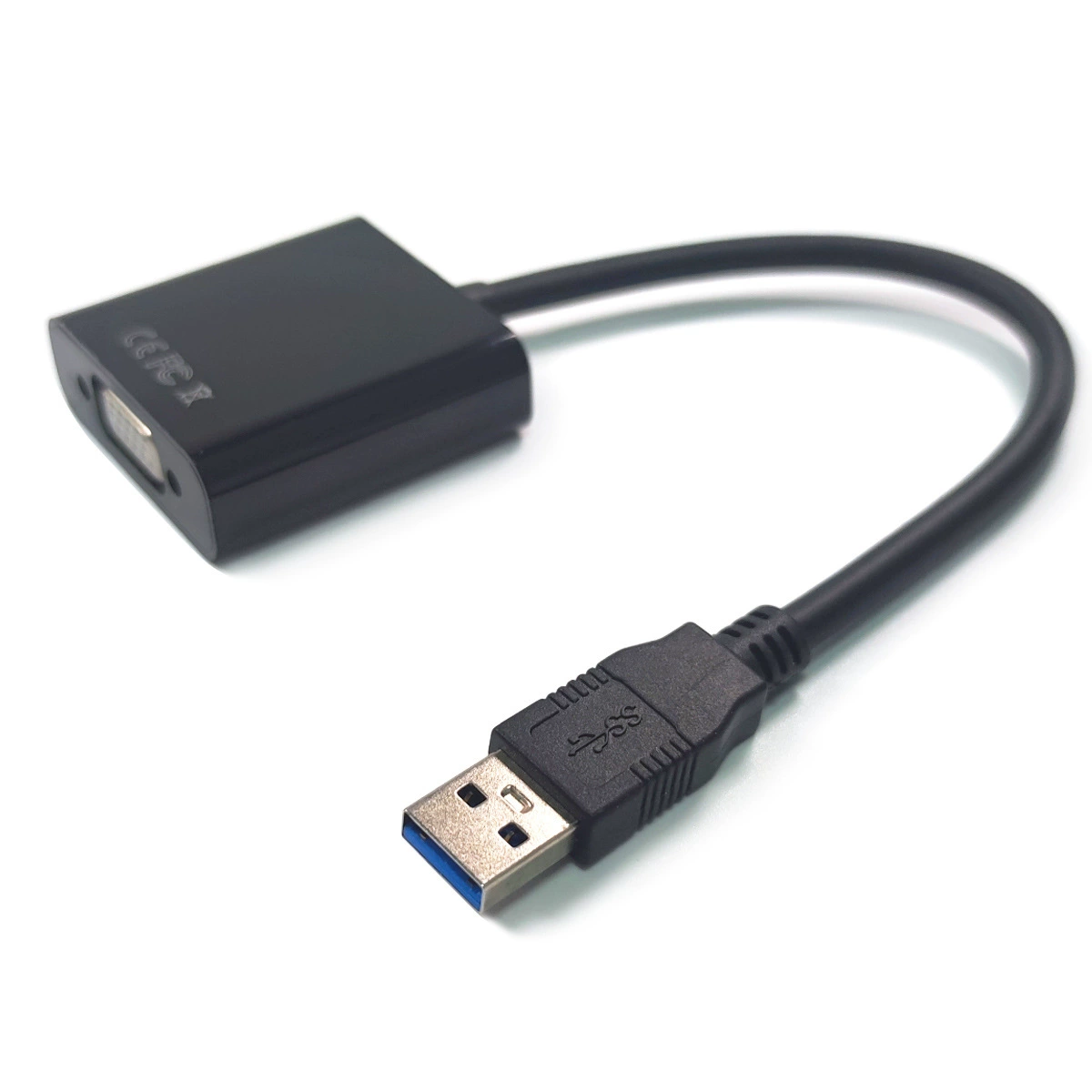 USB 3.0 к VGA адаптер, кабель преобразователь USB к VGA, ноутбук к проектору TV