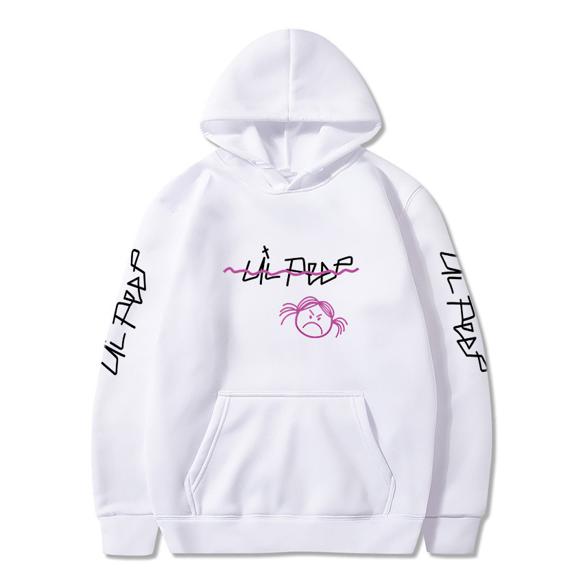 Suéter deportivo hip-hop de comercio exterior sudadera con capucha LIL PEEP otoño e invierno suéter casual europeo y americano suéter para hombre