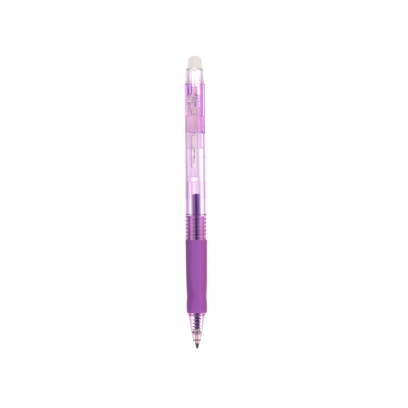 Presione el bolígrafo borrable personalizado 0.7mm azul cristalino fricción térmica borrable magia borrable LOGO bolígrafo personalizado
