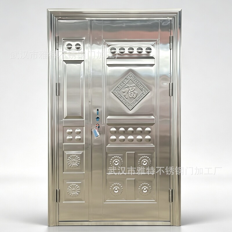 Factory Direct Sales Stainless Steel Double Door, Triple Door, Entrance Door, Anti-Theft Door, Side Door, Back Door