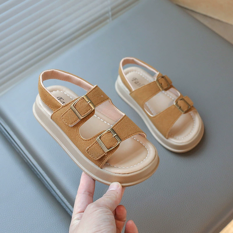 Детские сандалии, летняя спортивная обувь, пляжная обувь для мальчиков, мягкая подошва, 3–12 лет