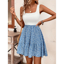 Y 30921 Floral printed A-line skirt ����ӡ�� A ��ȹ�¿�