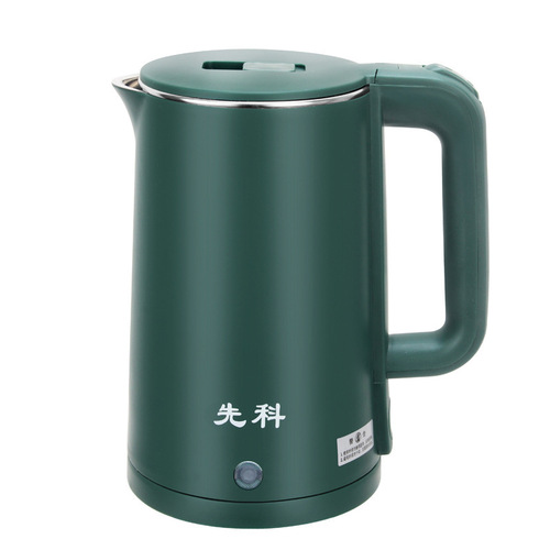 Xiansuo new electric kettle stainless steel automatic shut-off water boiler household boiling water pot small appliances gift wholesale