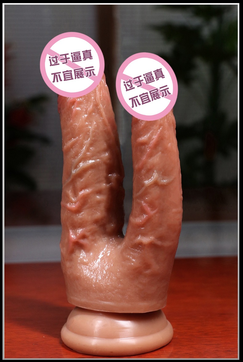 Jiuai Soft Realistic Dildo in Liquid Silicone for Women’s Masturbation, Flesh Tone — detail image 6