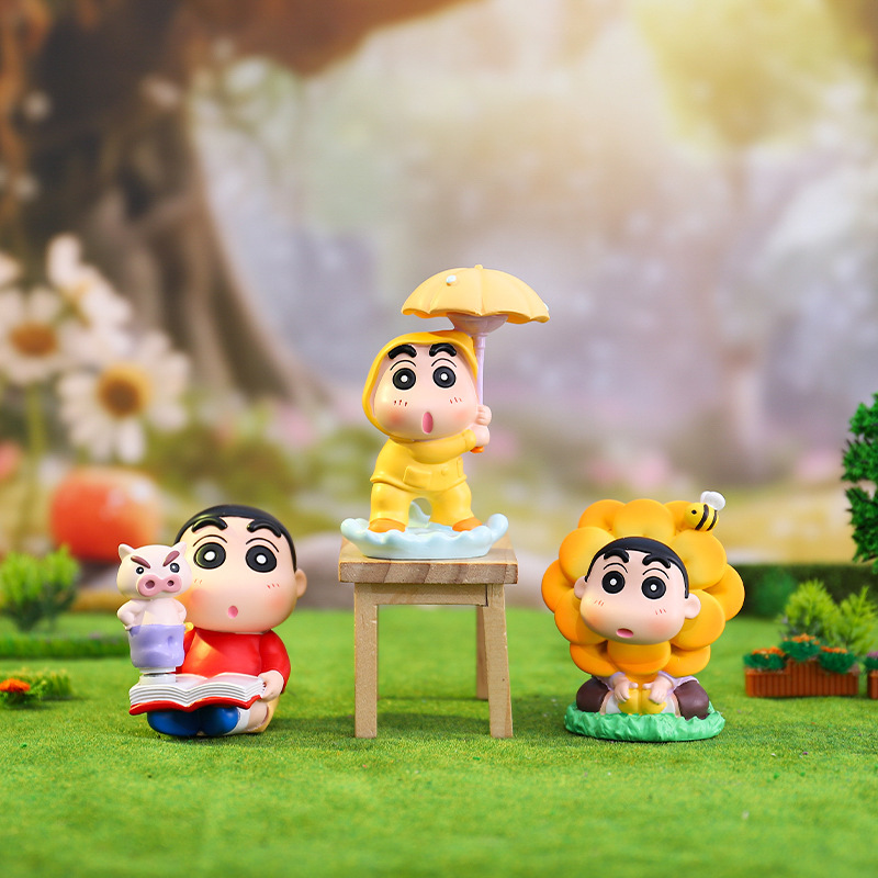 新款卡通快乐起飞小星愿盲盒桌面小摆件动画同款创意潮玩厂家直销|undefined