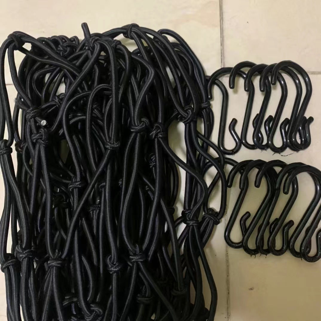Luggage Fixed Elastic — Yue Ye Che Trailer rope/net/strap - 120x90-imported-latex-style-steel-hooks