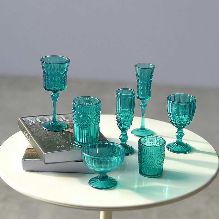 레트로 그린 컵 7