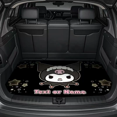 Avtomobil döşəmə paspasları: easy to maintain car floor - sanrio-trunk-19-75100cmcrystal-velvet