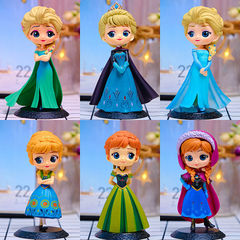 ディズニーアナと雪の女王手作りのエルザアンナ白雪姫模型人形ケーキ置物誕生日プレゼント女