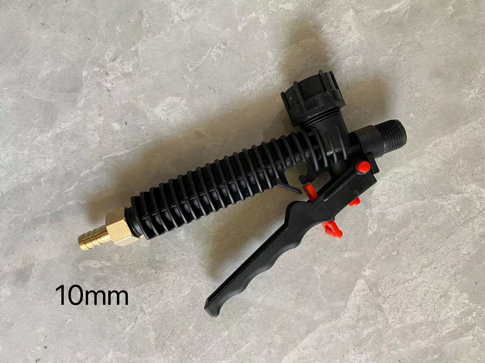 High Pressure Long Rod Stainless Steel Adjustable Car Washing Water Gun Household Air Conditioning Adjustable Long and Long Water Gun Atomized Copper Copper Nozzle