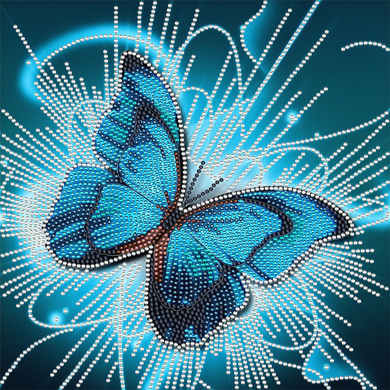 Transfronterizo 30*40 diamantes completos pintura de diamantes diy hecha a mano diy puntos piedras preciosas punto de cruz pegatinas de diamantes mosaico de diamantes