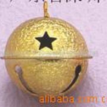 厂家供应直径40MM 三星铃铛 圣诞节铃铛大小尺寸万圣节五金铃铛