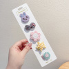 Children's hairgrip for baby, hair accessory, cute curlers, hairpins, no hair damage