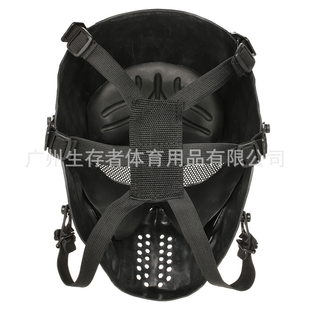 M06 máscara protectora de la cara completa al aire libre real CS cráneo máscara protectora película de Halloween y accesorios de televisión image 5