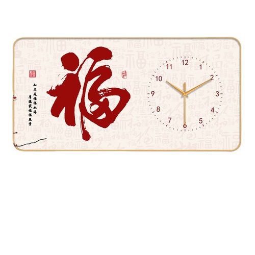 [30cm*60cm] Living room, dining room, bedroom decoration painting, sofa background wall hanging painting, study room clock