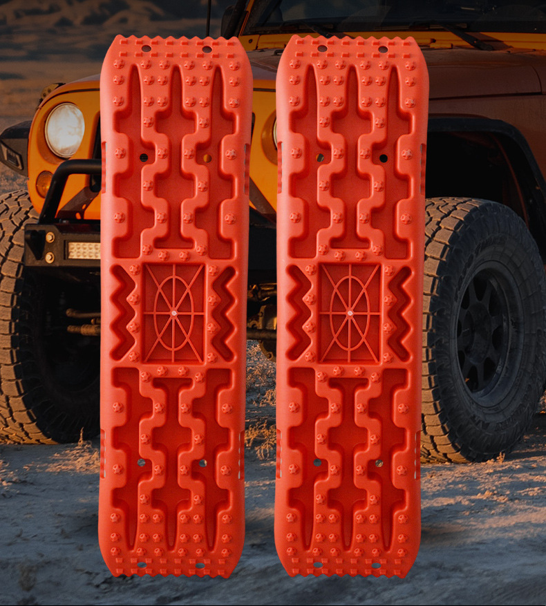 Traction Board (Long) for Car Off-Road Use in Mud and Snow, Outdoor Self-Rescue, Manufacturer Wholesale, Polypropylene Off-Road Self-Rescue