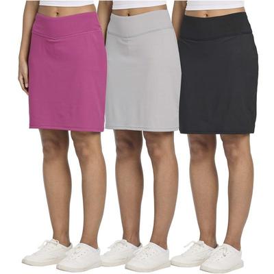 3 Pack : Women 's 20 Golf Skirts Knee Length Skorts
